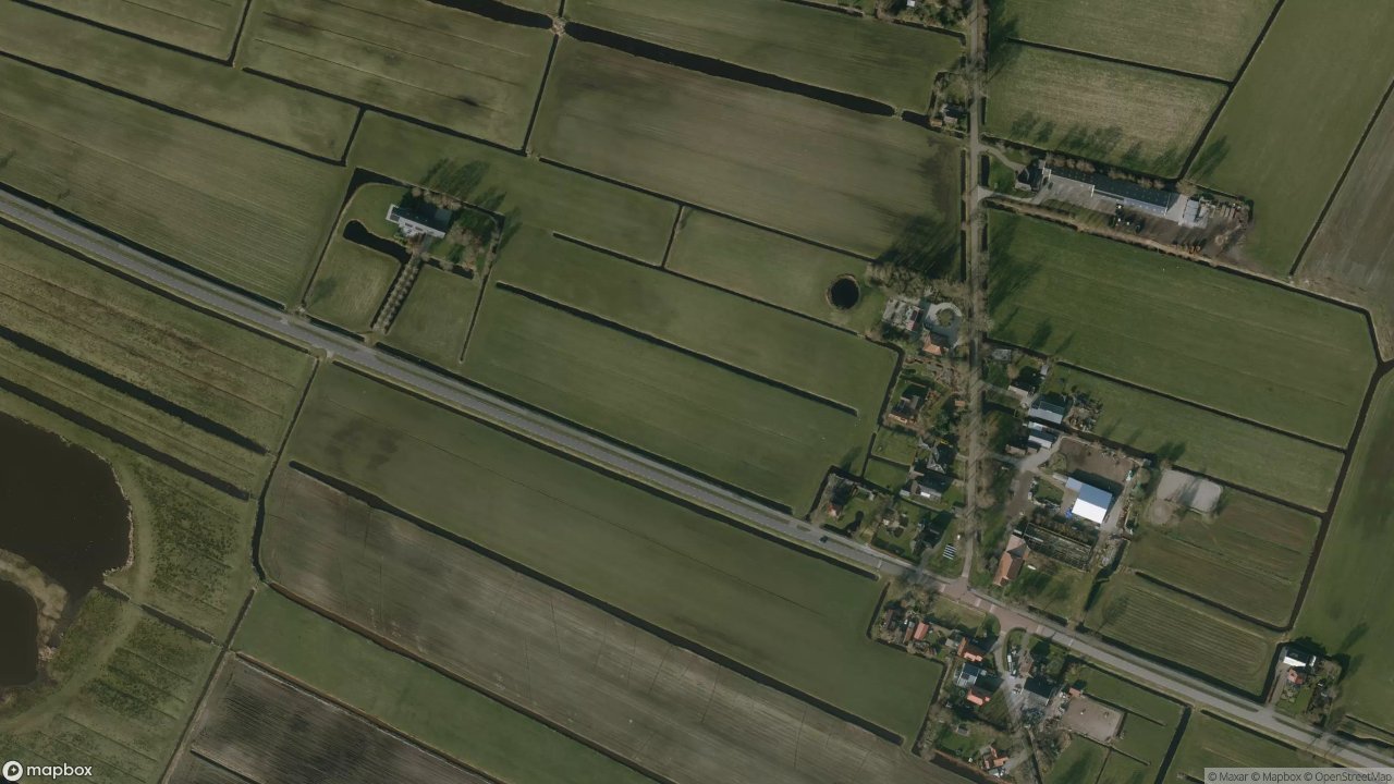 Satellietfoto 8406AD Tijnje