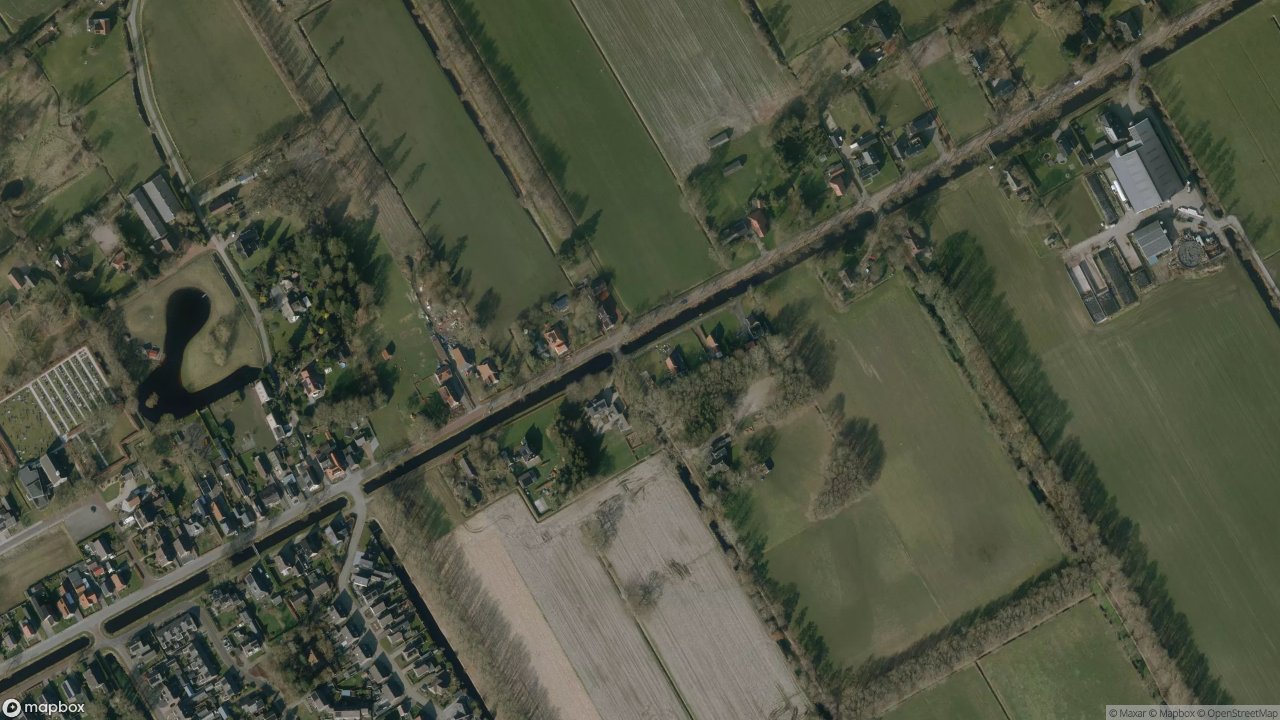 Satellietfoto 8412SC Hoornsterzwaag