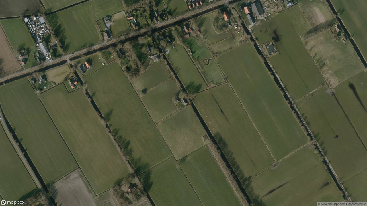 Satellietfoto 8412SK Hoornsterzwaag