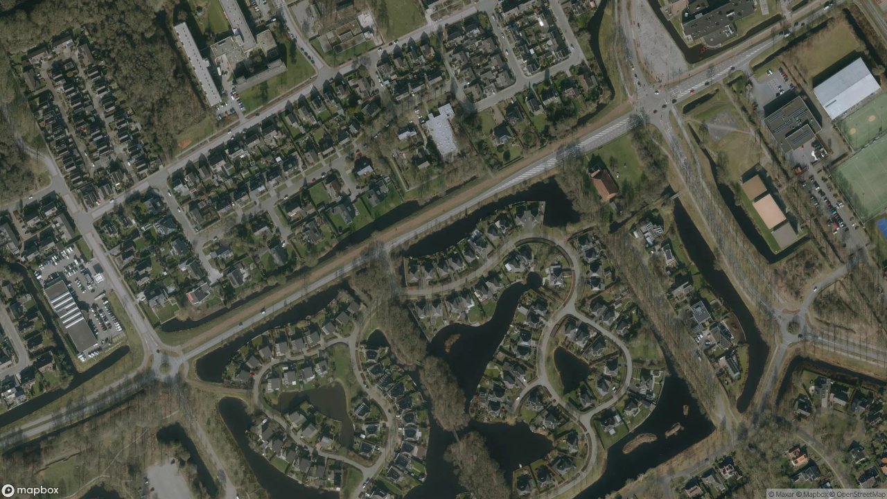 Satellietfoto 8445PA Heerenveen