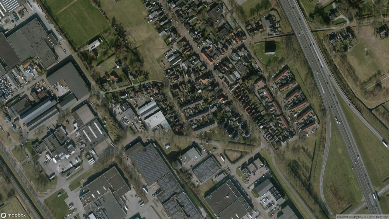 Satellietfoto 8451BA Oudeschoot