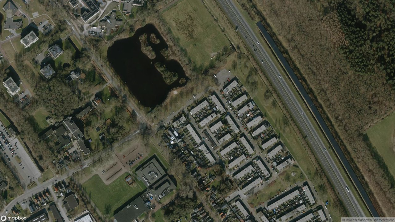 Satellietfoto 8451BD Oudeschoot