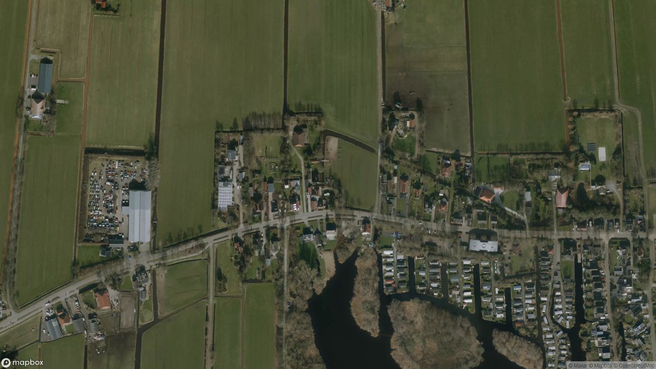 Satellietfoto 8465PB Oudehaske