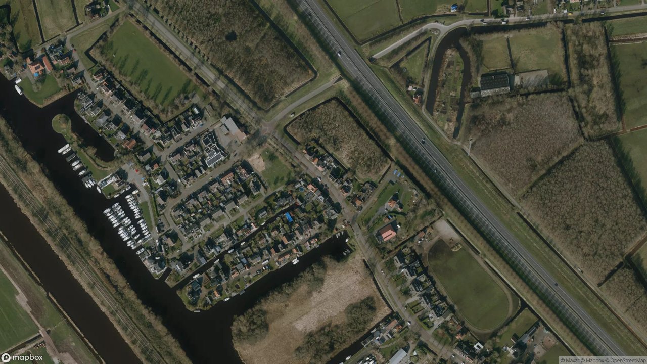 Satellietfoto 8468BG Haskerdijken