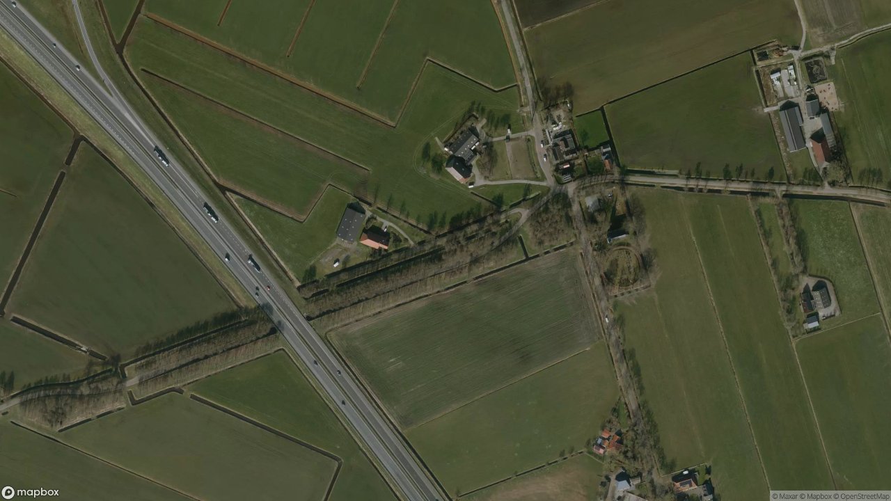 Satellietfoto 8477BE Oldeholtwolde