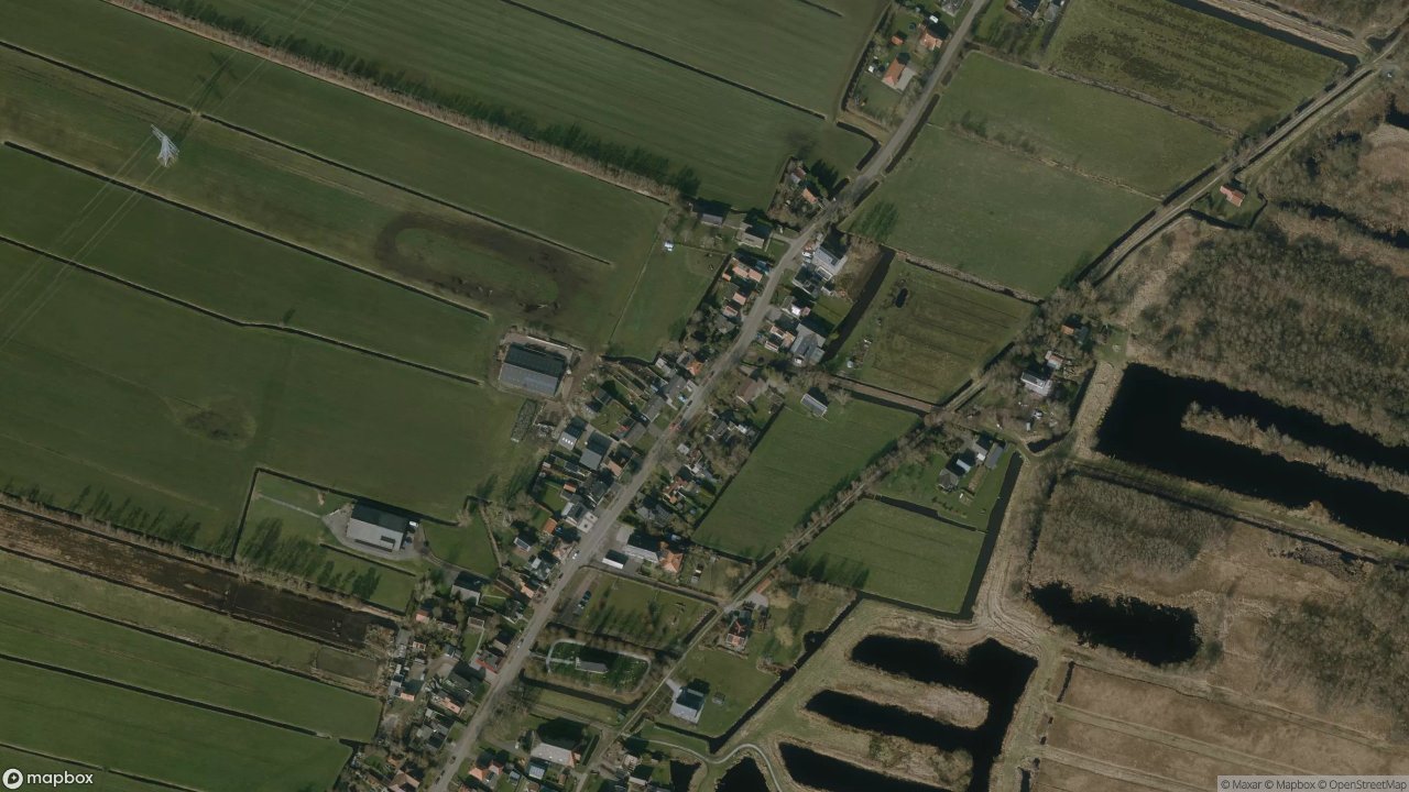 Satellietfoto 8485JB Munnekeburen