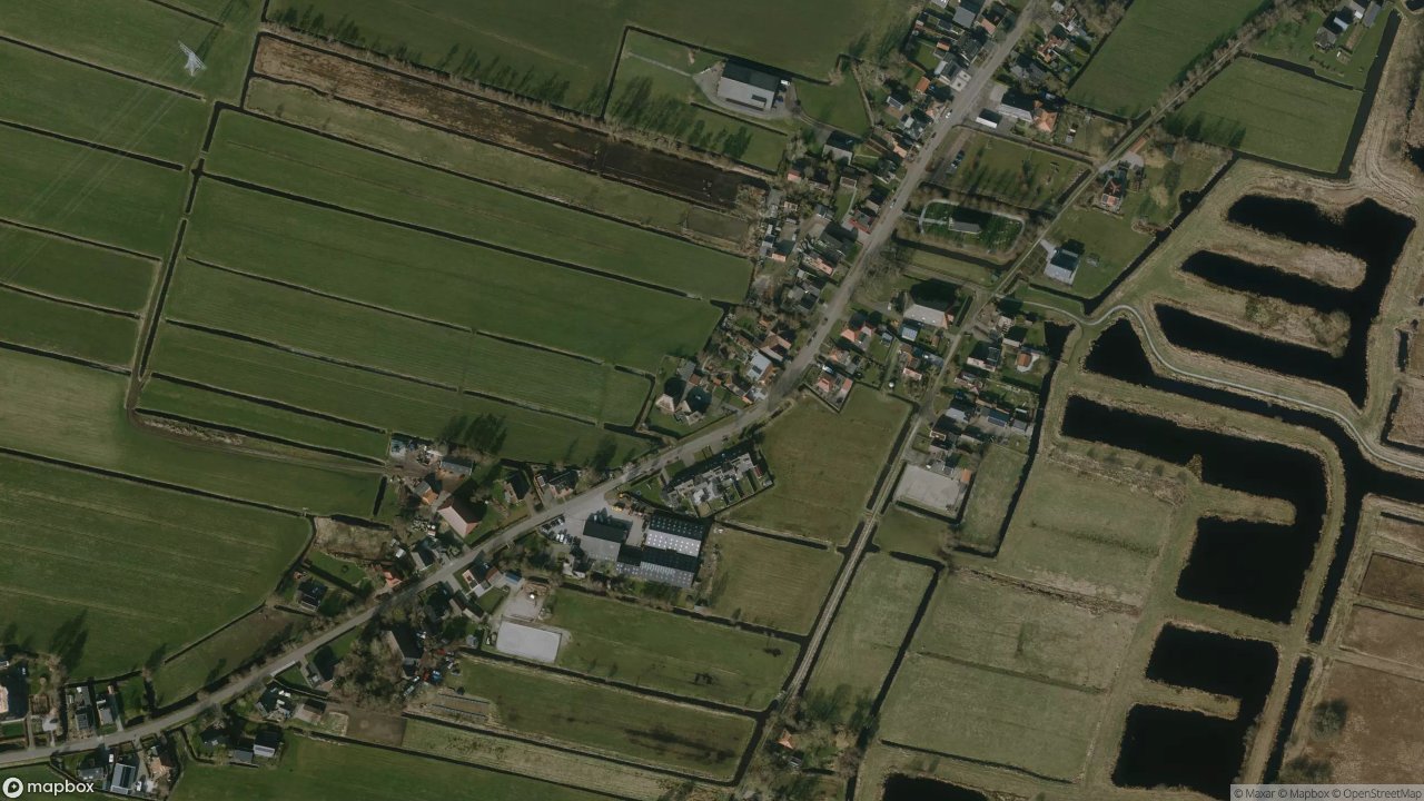 Satellietfoto 8485JD Munnekeburen