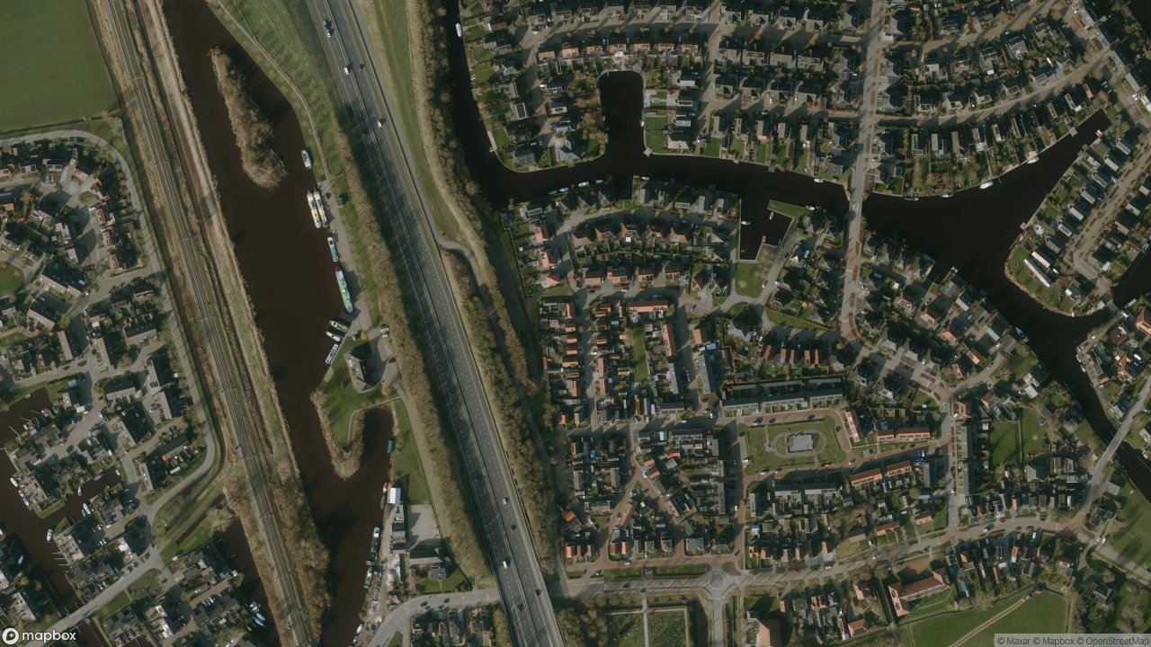 Satellietfoto 8491AB Akkrum