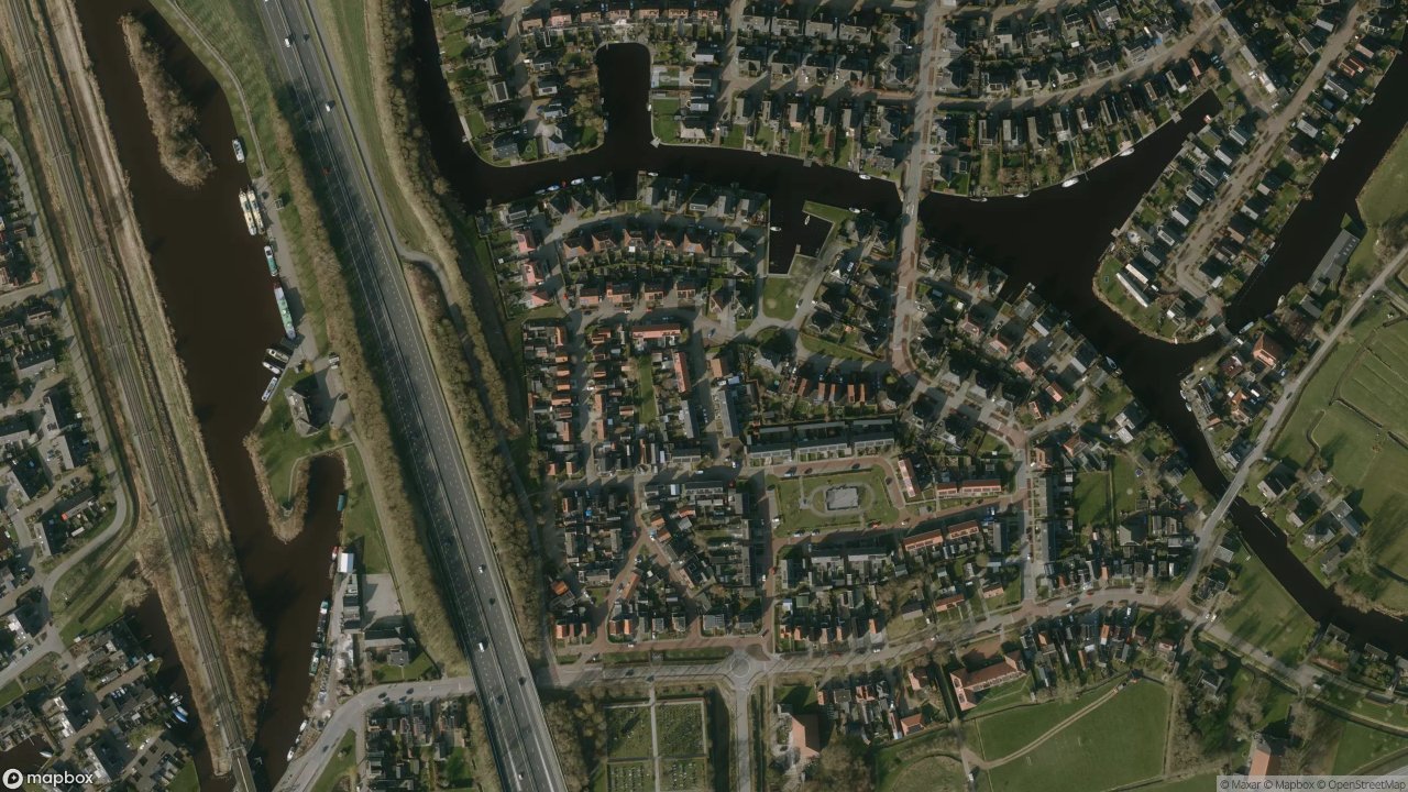 Satellietfoto 8491AC Akkrum