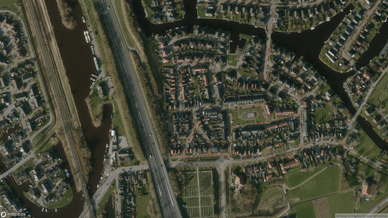 Satellietfoto 8491AD Akkrum