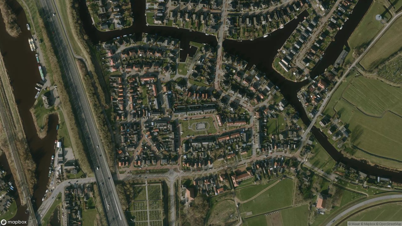 Satellietfoto 8491AE Akkrum