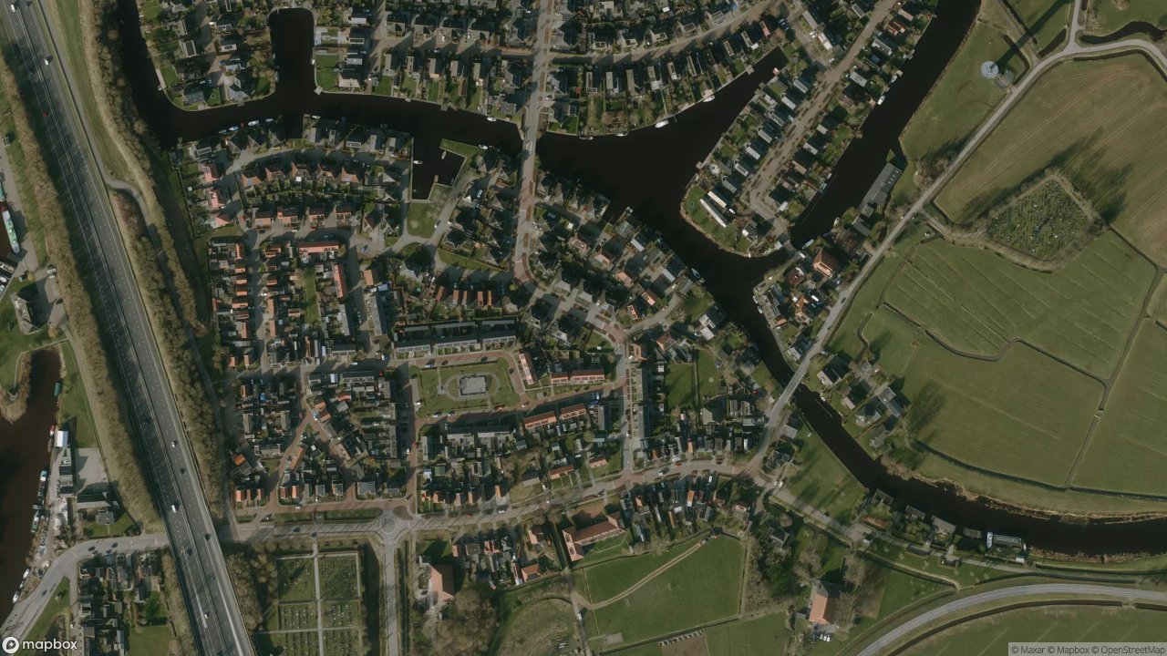 Satellietfoto 8491AG Akkrum