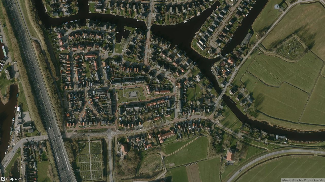 Satellietfoto 8491AJ Akkrum