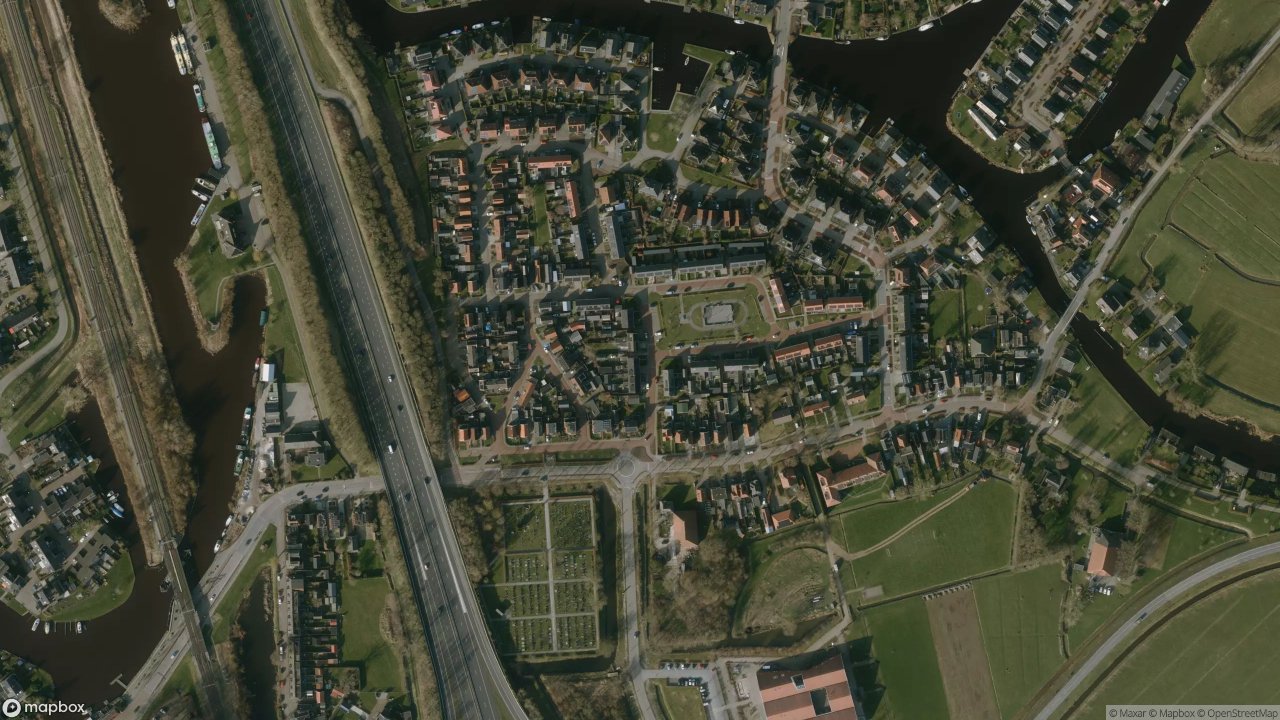 Satellietfoto 8491AL Akkrum