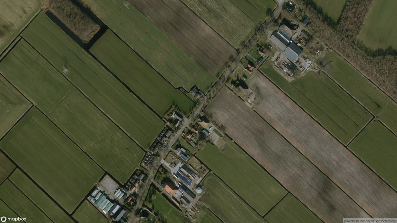 Satellietfoto 8513CH Ouwsterhaule