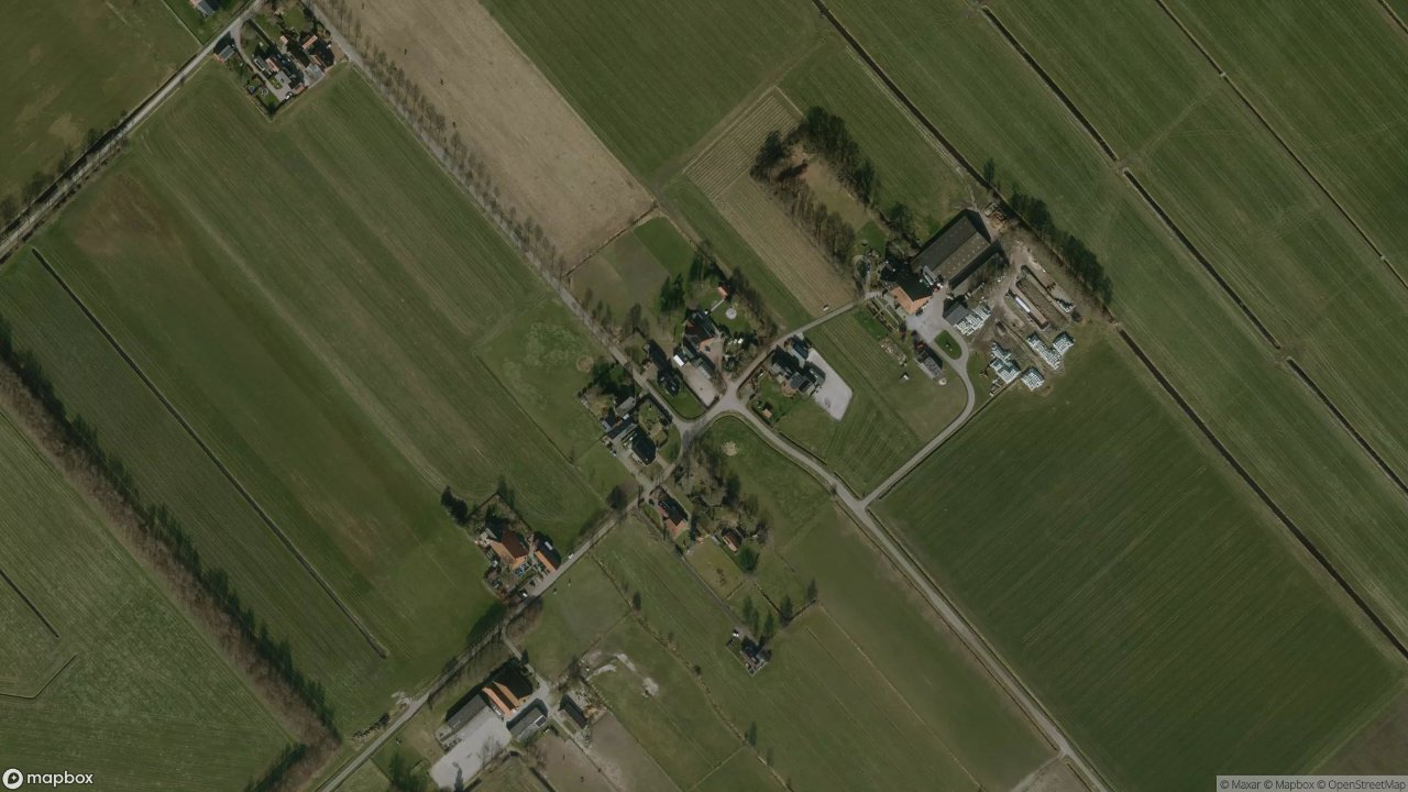 Satellietfoto 8521DE Sint Nicolaasga