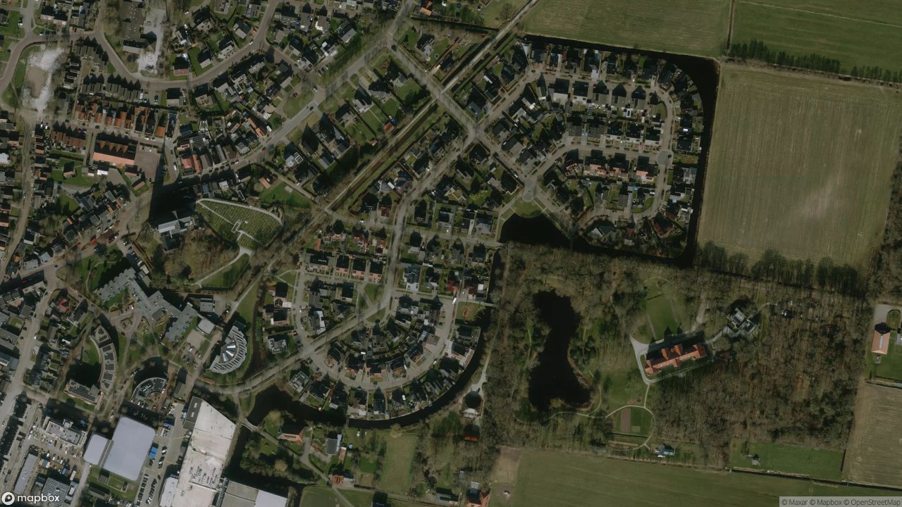 Satellietfoto 8521DH Sint Nicolaasga