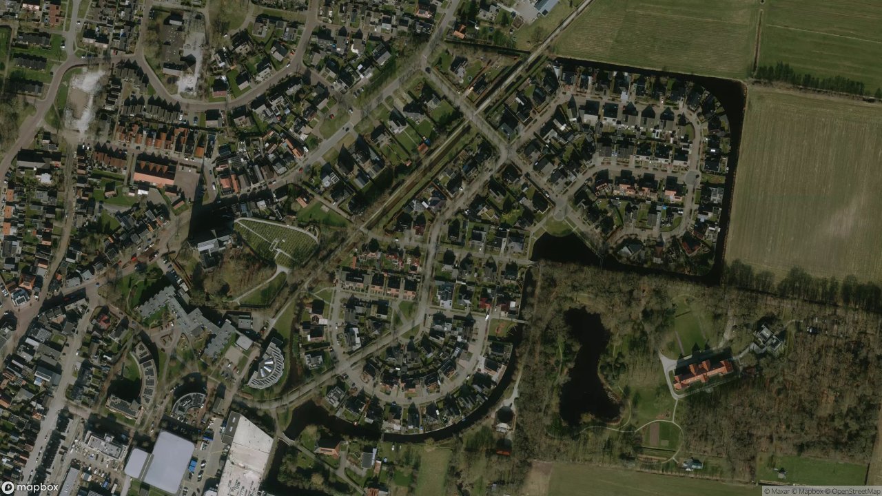 Satellietfoto 8521DJ Sint Nicolaasga