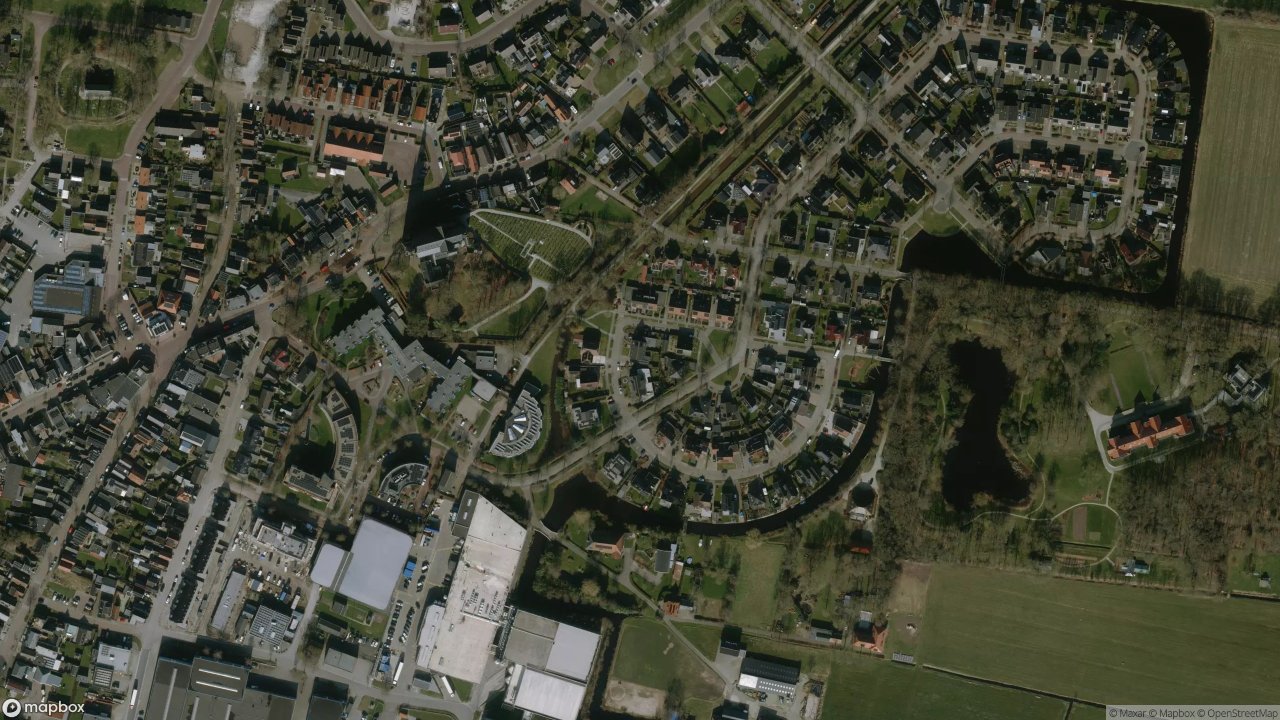 Satellietfoto 8521DK Sint Nicolaasga