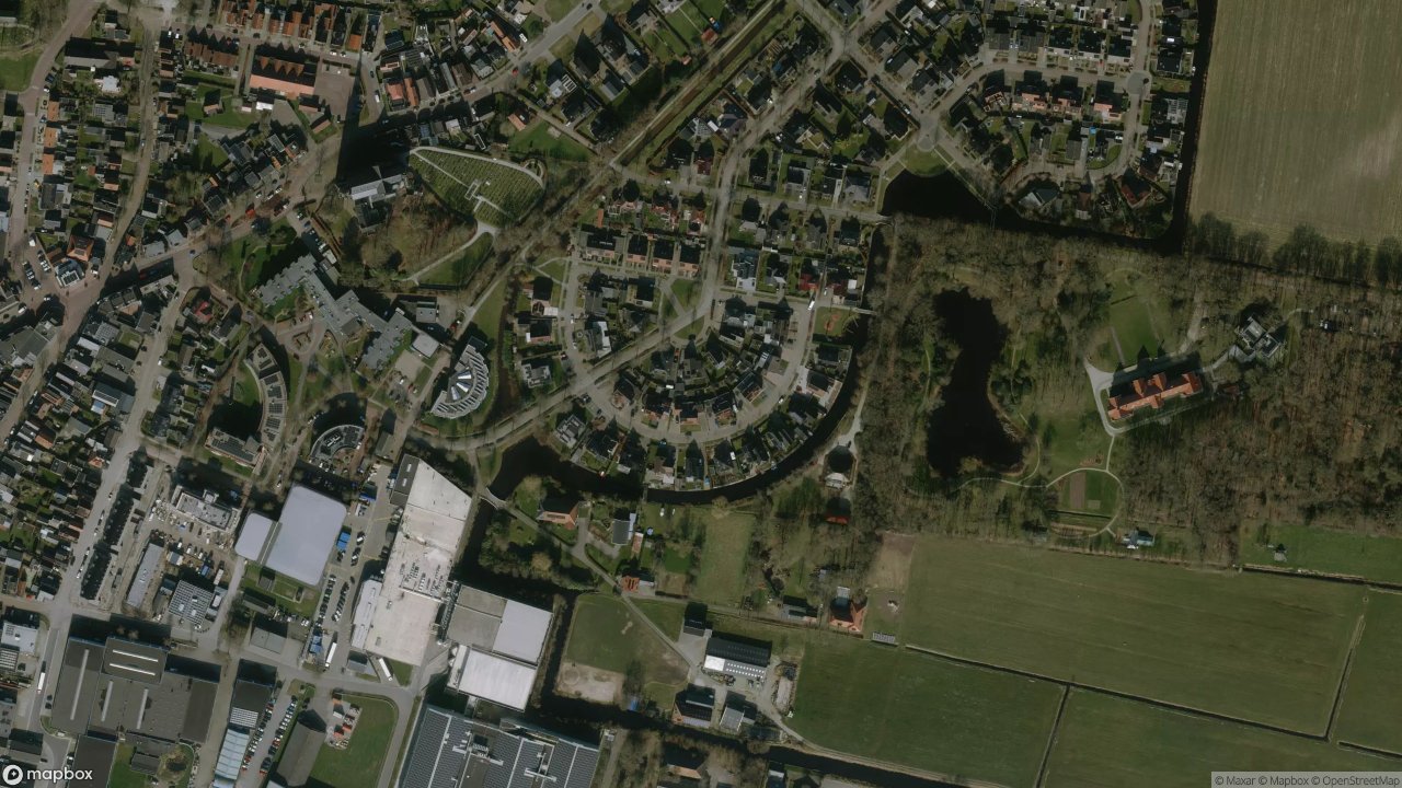 Satellietfoto 8521DL Sint Nicolaasga