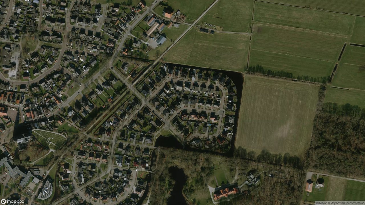 Satellietfoto 8521DN Sint Nicolaasga