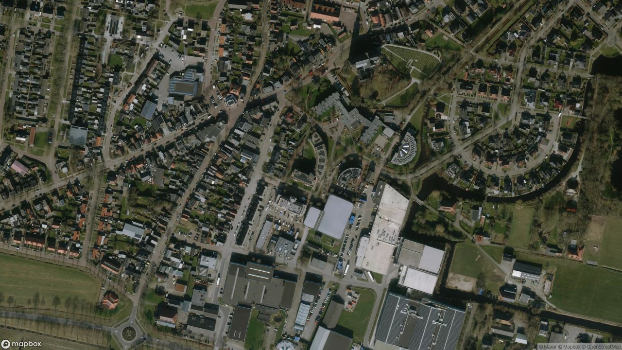 Satellietfoto 8521GA Sint Nicolaasga