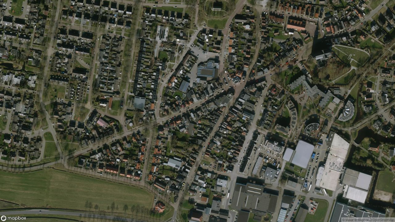 Satellietfoto 8521JA Sint Nicolaasga