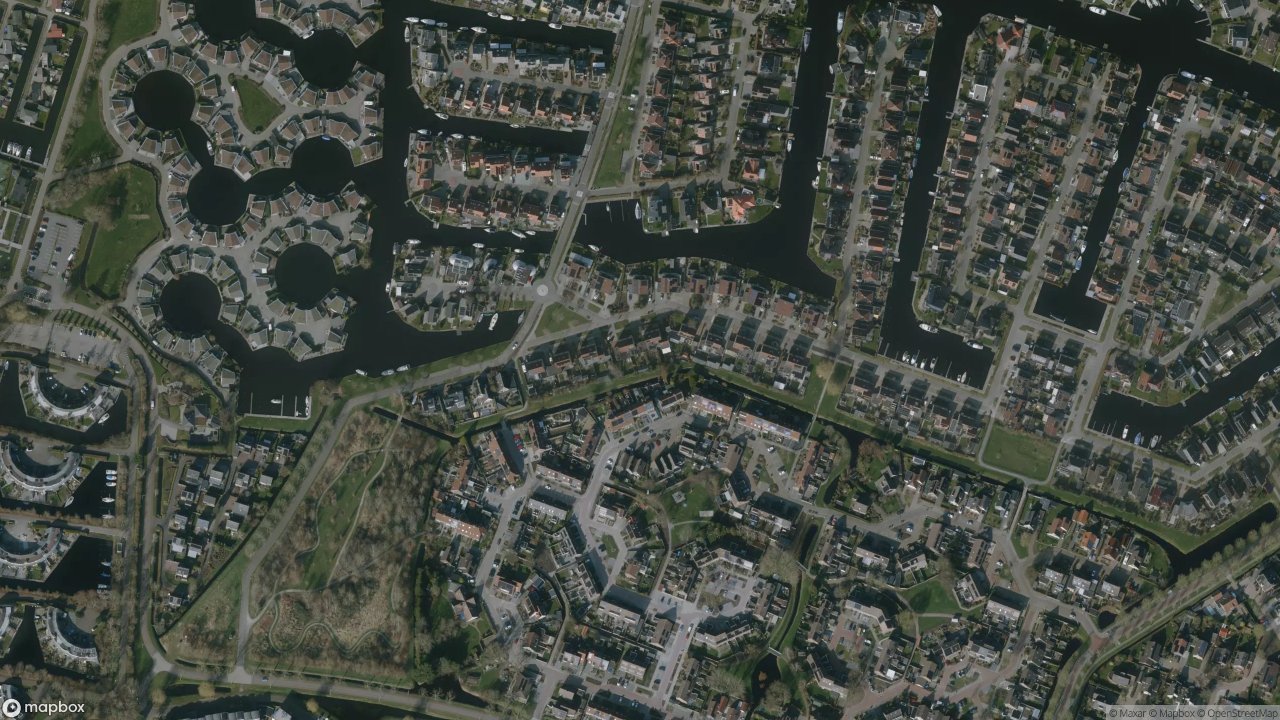 Satellietfoto 8532AA Lemmer