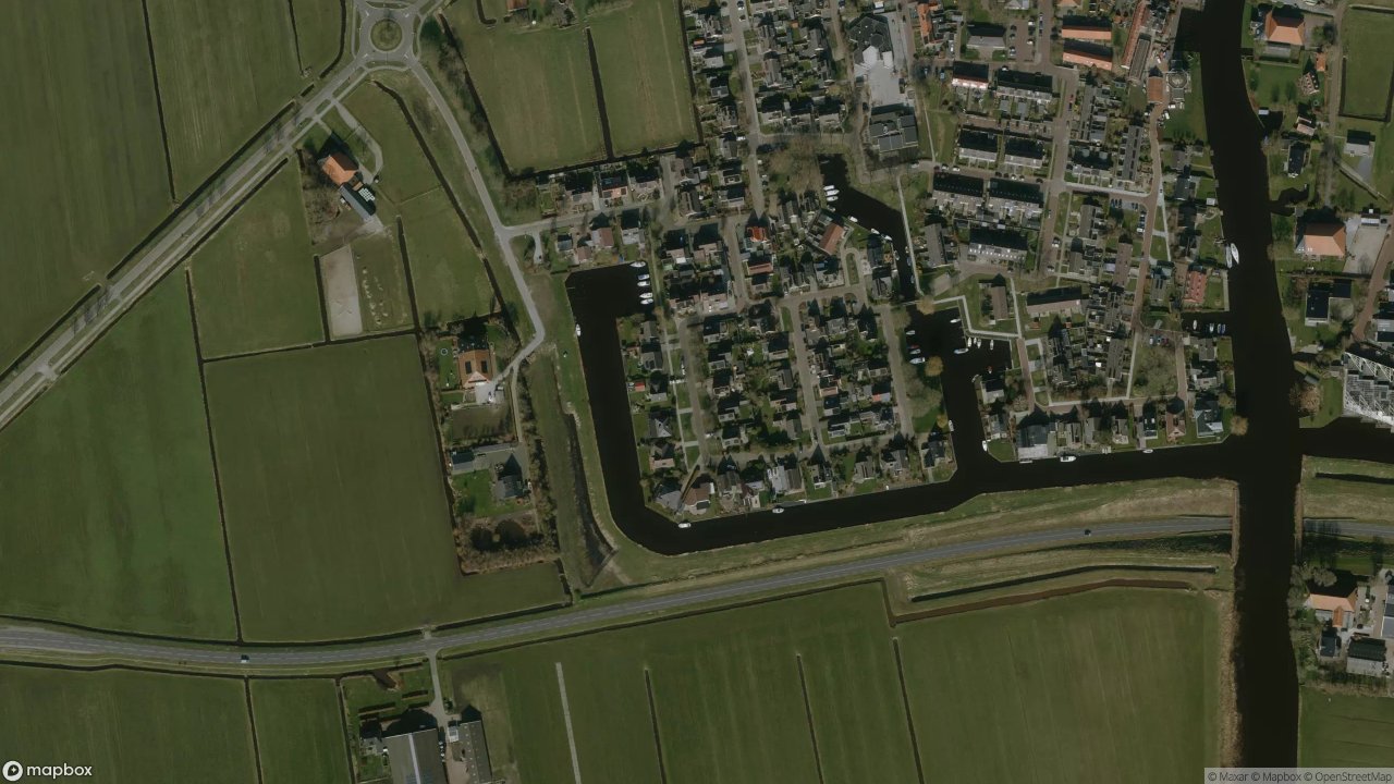 Satellietfoto 8551MA Woudsend