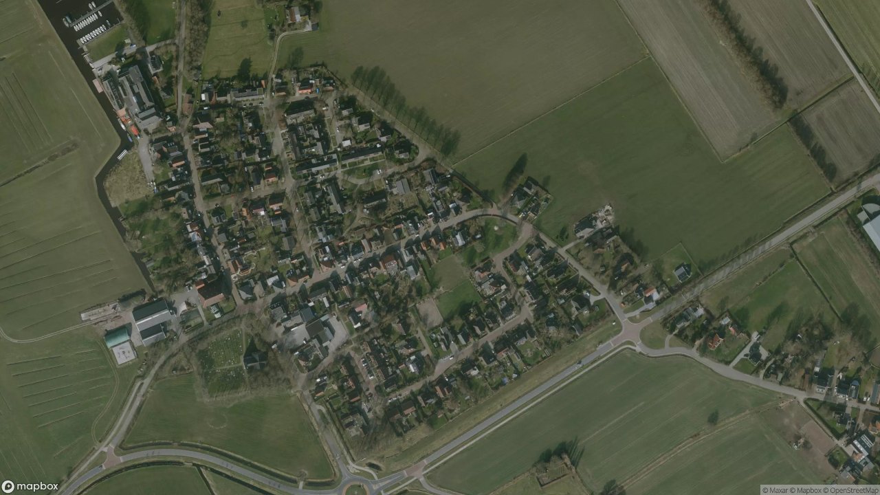 Satellietfoto 8584VK Hemelum