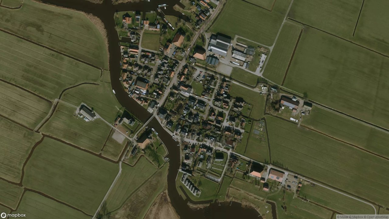 Satellietfoto 8611JG Gaastmeer