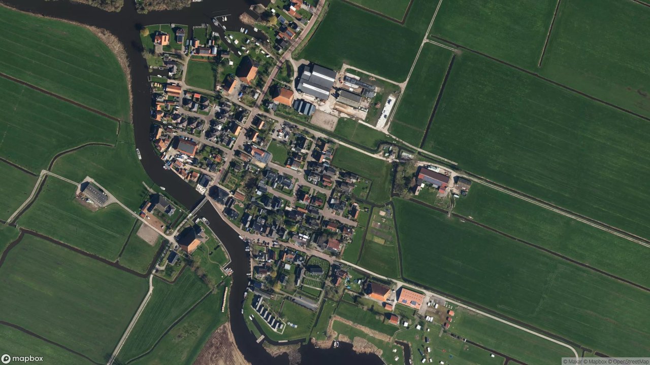 Satellietfoto 8611JH Gaastmeer