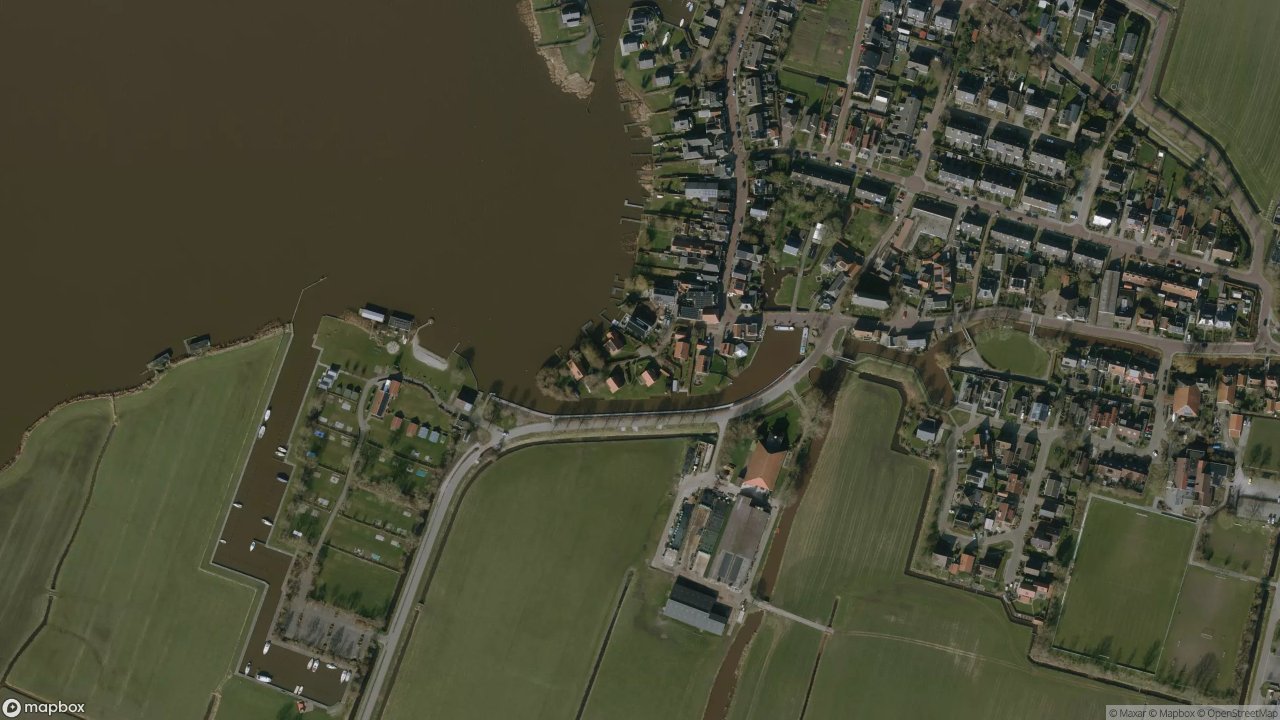 Satellietfoto 8614AA Oudega