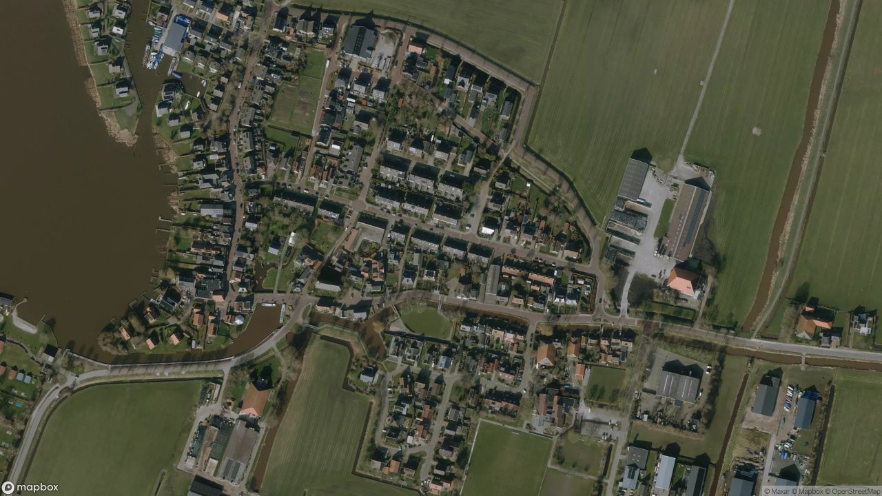 Satellietfoto 8614AG Oudega