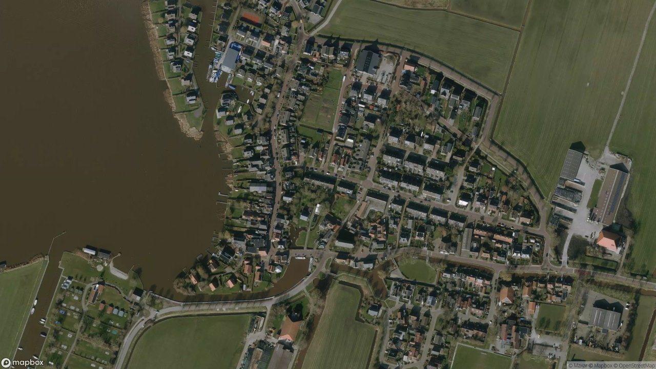 Satellietfoto 8614AL Oudega