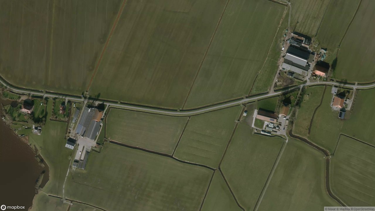 Satellietfoto 8614JE Oudega