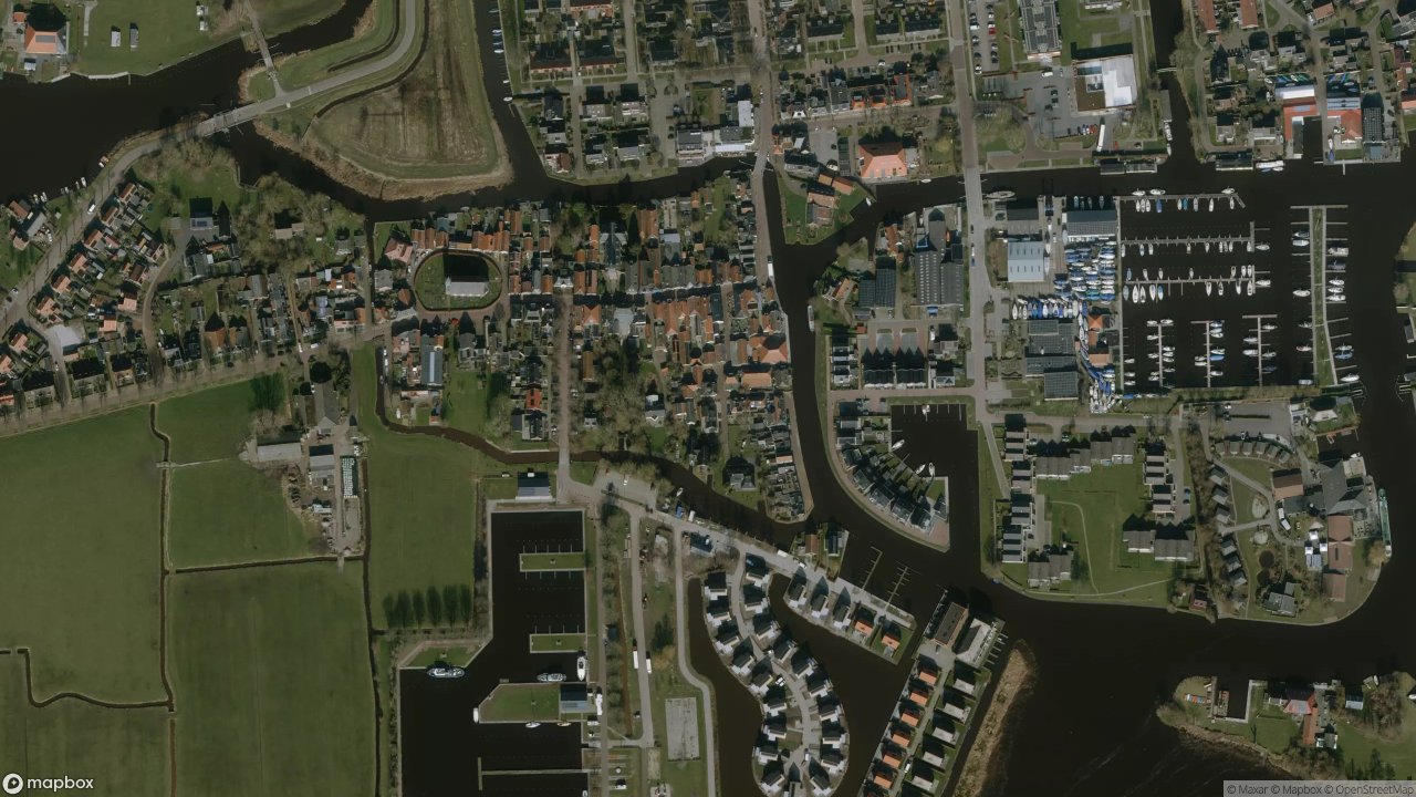 Satellietfoto 8621BM Heeg