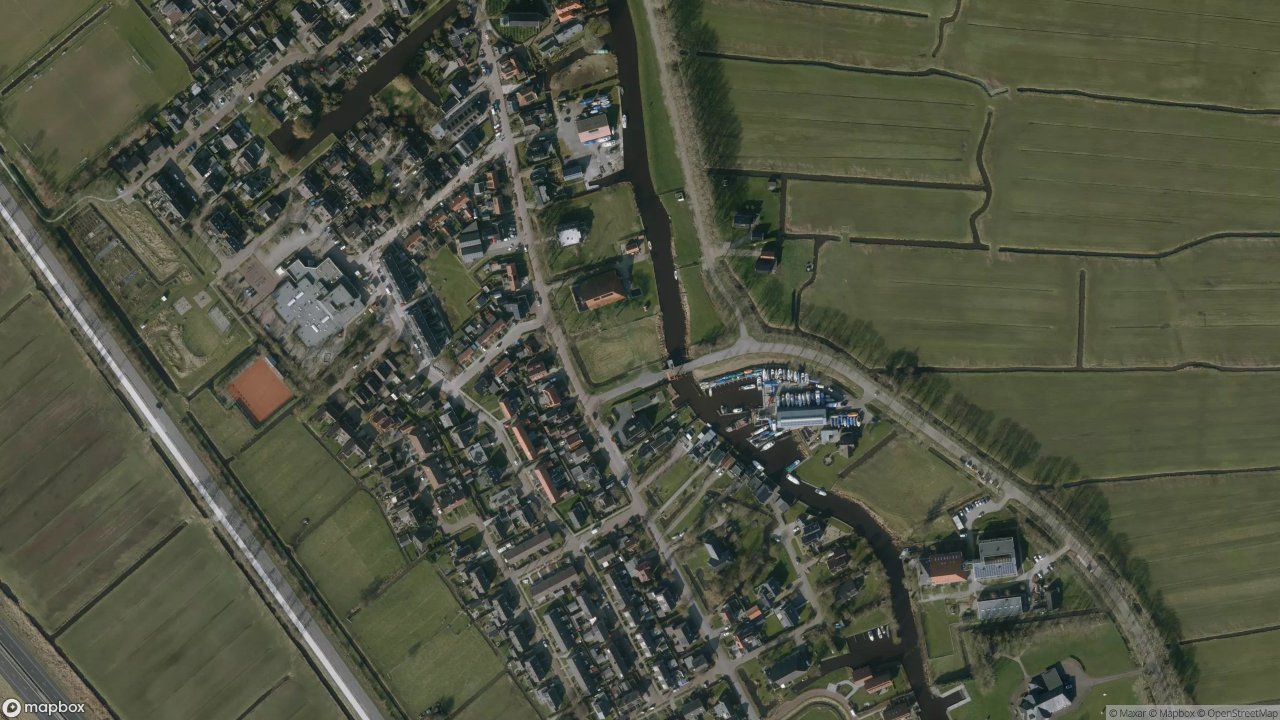 Satellietfoto 8625HB Oppenhuizen