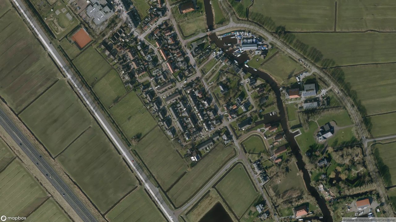 Satellietfoto 8625HH Oppenhuizen
