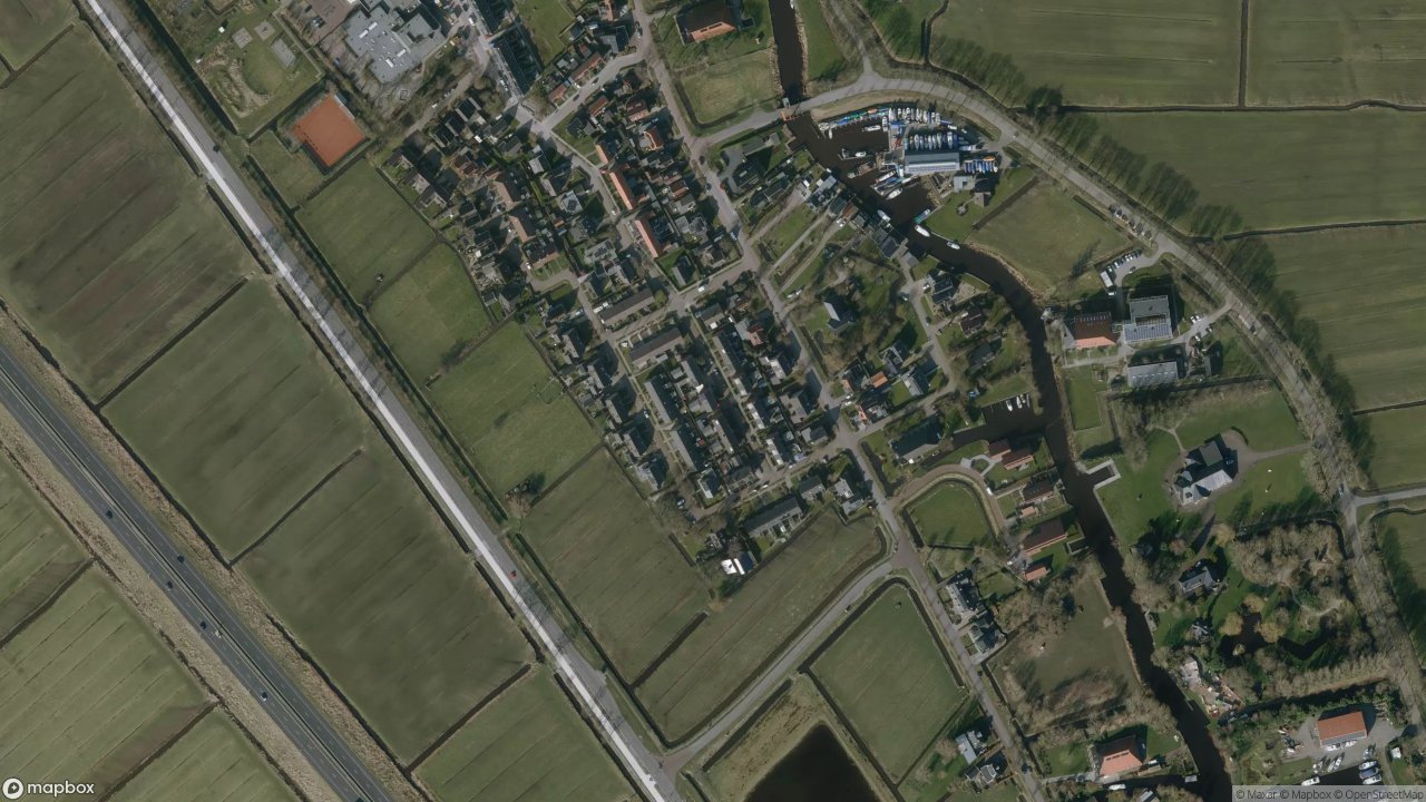 Satellietfoto 8625HK Oppenhuizen