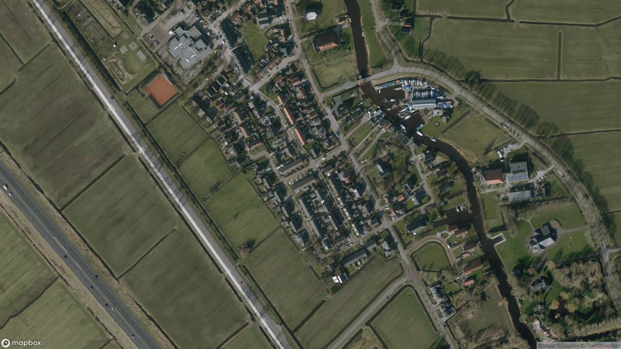Satellietfoto 8625HM Oppenhuizen