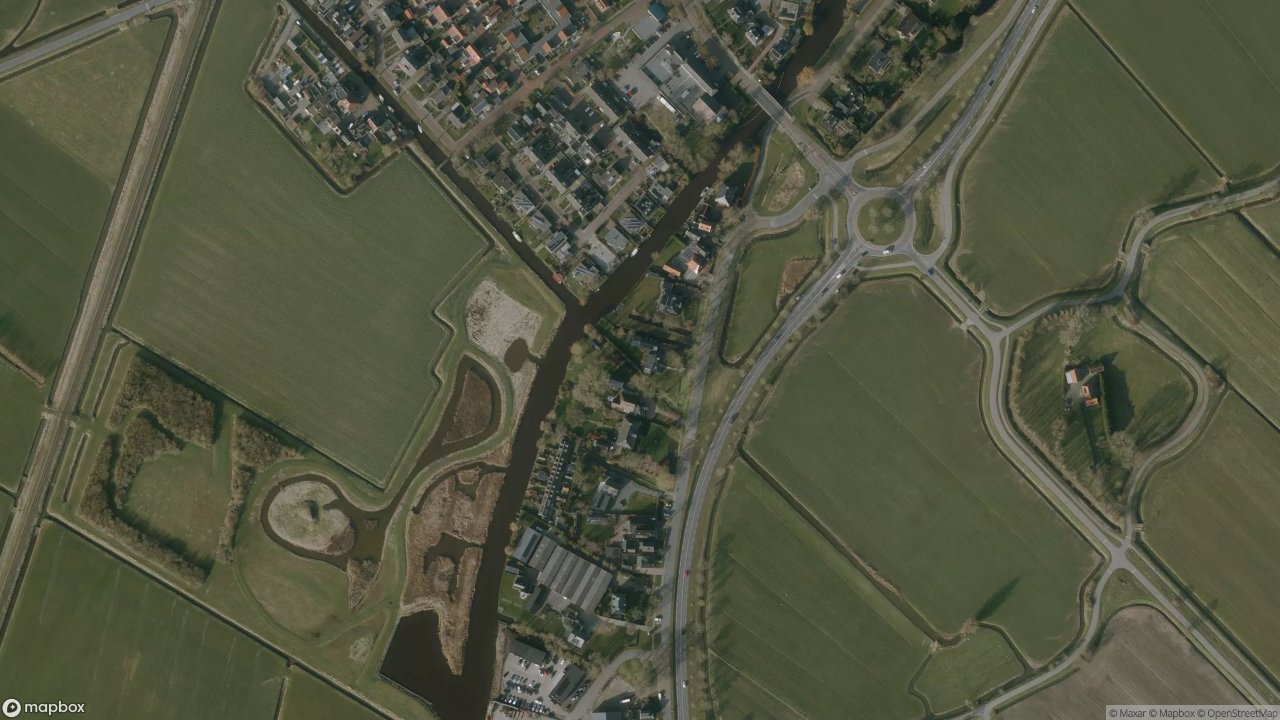 Satellietfoto 8629ED Scharnegoutum