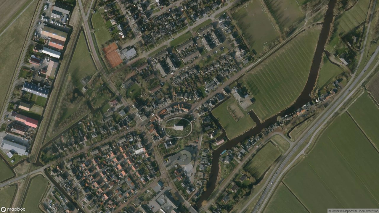 Satellietfoto 8629PB Scharnegoutum