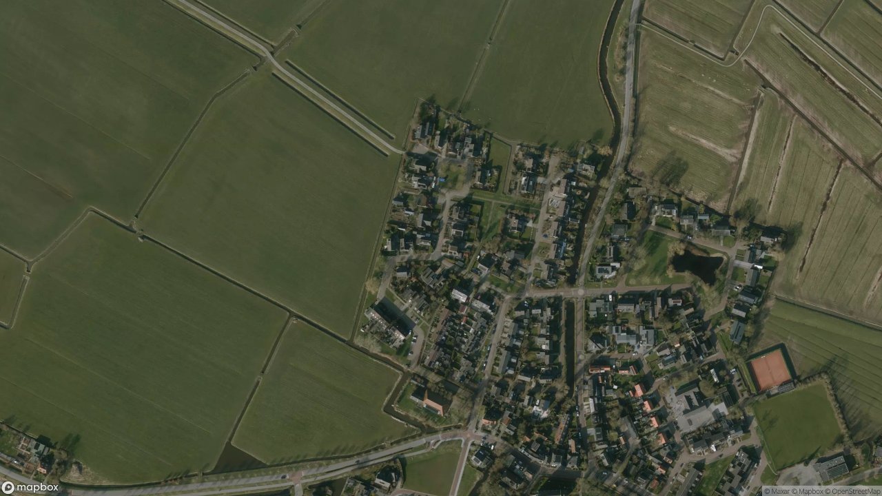 Satellietfoto 8633KA Ysbrechtum