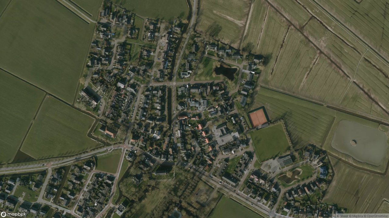 Satellietfoto 8633KG Ysbrechtum