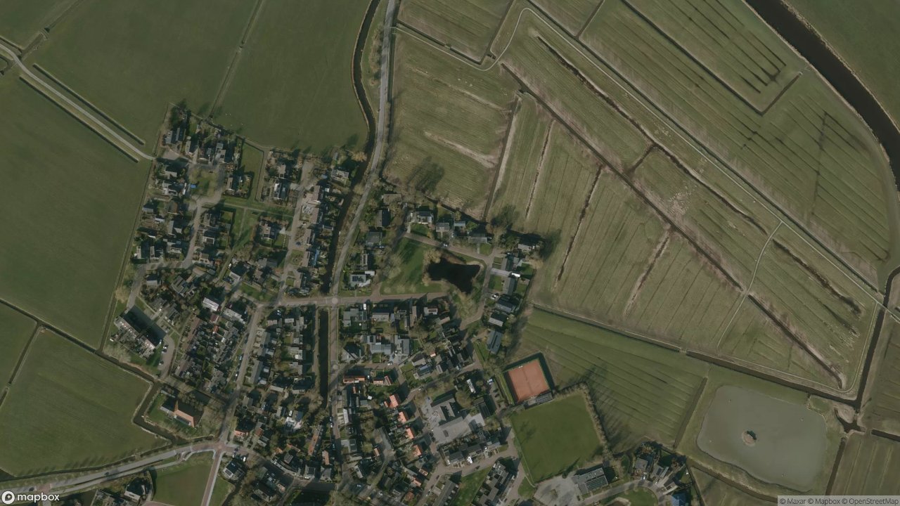 Satellietfoto 8633KK Ysbrechtum