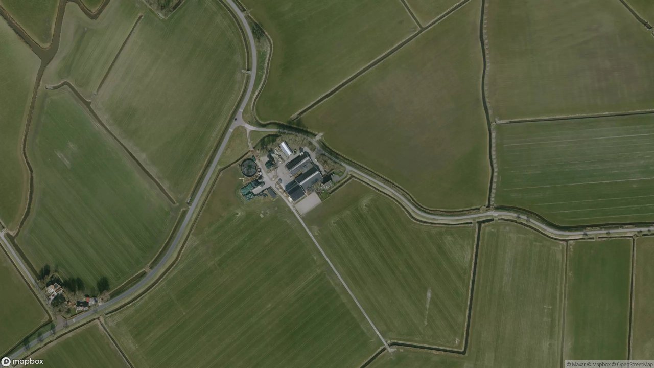 Satellietfoto 8642WK Lytsewierrum