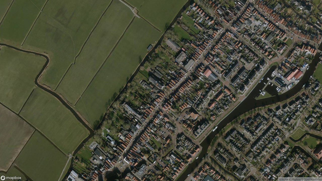 Satellietfoto 8711AC Workum