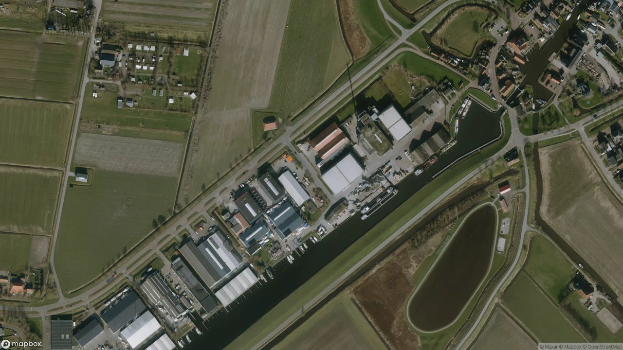 Satellietfoto 8711JE Workum