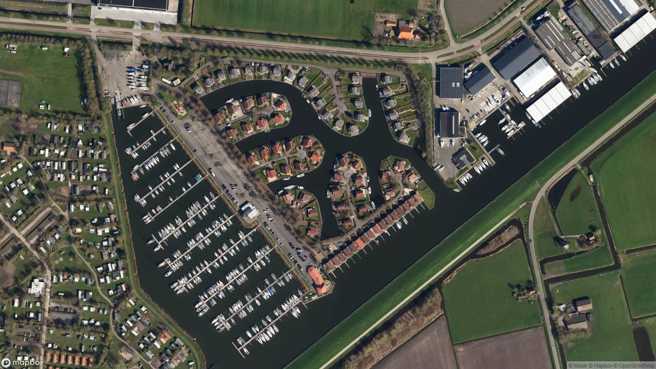 Satellietfoto 8711JK Workum